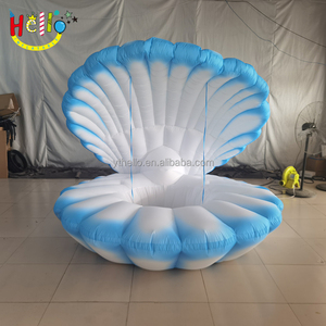 Concha de Sirena Inflable con Luz LED Personalizada y Concha Marina Inflable con Luz LED para Uso en Exteriores, en Venta - Product Image 3