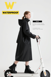 Imperméable universel léger pour <span class=keywords><strong>moto</strong></span>, capuche imperméable, <span class=keywords><strong>cape</strong></span> <span class=keywords><strong>de</strong></span> <span class=keywords><strong>pluie</strong></span> pour vélo électrique, scooter <span class=keywords><strong>de</strong></span> mobilité, randonnée en plein air, poncho - Product Image 3