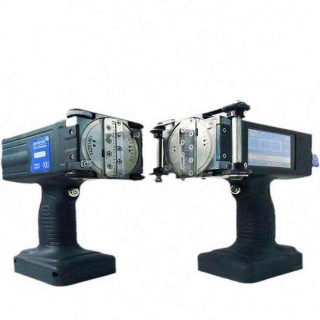 High-Speed Handheld Dot Matrix Inkjet Printer Large Character for Wood Steel Plates Date & Logo Coding