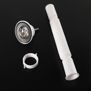 <span class=keywords><strong>Manguera</strong></span> <span class=keywords><strong>de</strong></span> Drenaje Flexible <span class=keywords><strong>de</strong></span> Zinc HJSJ <span class=keywords><strong>para</strong></span> Baño, Cocina, Fregadero, Tanque <span class=keywords><strong>de</strong></span> Agua, Lavabo, con Filtro y Desagüe - Product Image 2