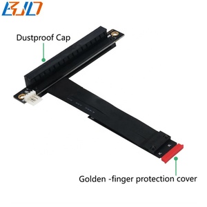 NGFF <span class=keywords><strong>M</strong></span>.2 <span class=keywords><strong>M</strong></span>-clave para PCI-E X16 hembra adaptador de ranura de Cable de extensión con 4Pin conector de alimentación de 90 grados - Product Image 2