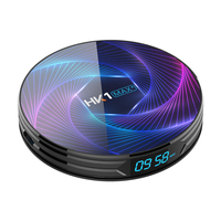 Boîtier TV Android 9.0 intelligent HK1 MAX Plus Rockchip RK3368 Pro Octa Core, personnalisable OEM, lecteur multimédia intelligent HK1MAX 4 Go de RAM, WIFI, BT, 4K