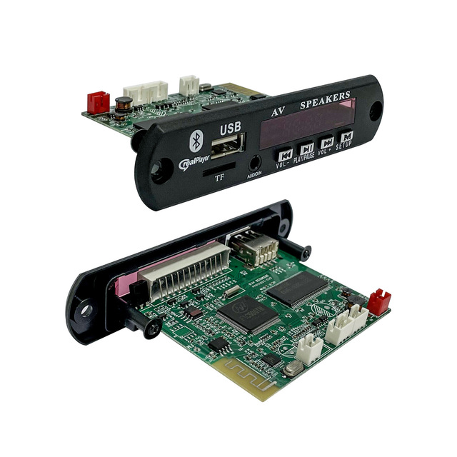 Professional Decoder Board 1080P Video With Radio FM Audio MP3 AV Speakers Electronic Circuit Board