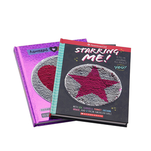 Sách Ghi Chú Kim Sa Lấp Lánh Có Thể Đảo Ngược Bán Chạy Theo Yêu Cầu OEM Quà Tặng Cho Bé Gái - Product Image 4