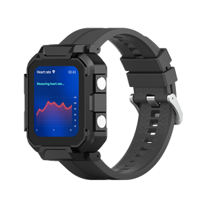 4G SOS Calling Remote Control Tracking Bracelet for Elderly Network Roaming IP68 Waterproof AMOLED - Product Image 2