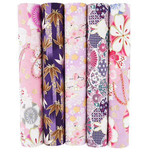 5 pièces/sac pur coton Style <span class=keywords><strong>japonais</strong></span> bronzant gros quart coton faisceaux de <span class=keywords><strong>tissu</strong></span> - Product Image 3