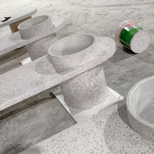 Nuevo Banco de Arte Creativo Magic Stone UHPC, Bloques Huecos de 3 cm de Espesor para Uso en Exteriores, Jardines, Parques y Plazas - Product Image 1