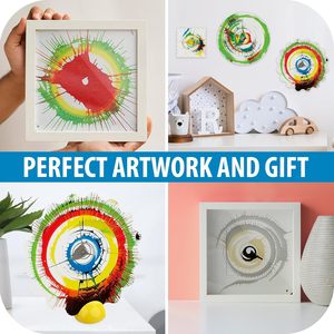 Juego de Pintura Eléctrica DIY para Niños con Luz y Música, Herramienta de Pintura en Espiral, Juguete Educativo de Arte y Manualidades para Regalo - Product Image 2