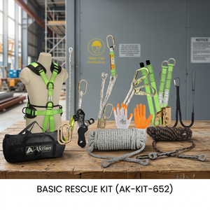 Le kit de sauvetage AKTION offre une solution complète et immédiate pour le sauvetage d'une victime d'une chute en hauteur. - Product Image 2