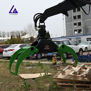 Grappin à <span class=keywords><strong>bois</strong></span> léger LG <span class=keywords><strong>pour</strong></span> mini-excavatrice, commande hydraulique, idéal <span class=keywords><strong>pour</strong></span> la manutention du <span class=keywords><strong>bois</strong></span>, du <span class=keywords><strong>bois</strong></span> de construction et des roches, matériau durable - Product Image 3