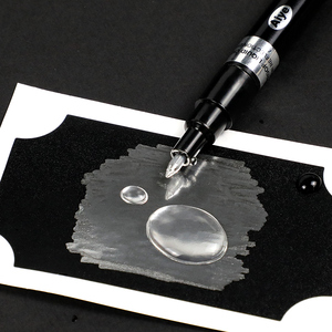 Lot de 6 marqueurs permanents à pointe de 0,7 mm, en chrome, imperméables, pour la <span class=keywords><strong>peinture</strong></span> sur roche, céramique, métal, papier - Product Image 6