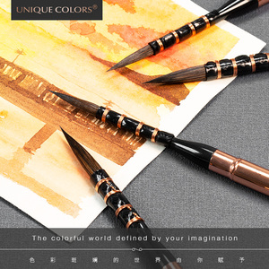 Pinceaux d'artiste <span class=keywords><strong>de</strong></span> <span class=keywords><strong>voyage</strong></span> professionnels pour <span class=keywords><strong>aquarelle</strong></span>, détachables et portables, prix <span class=keywords><strong>de</strong></span> gros - Product Image 6