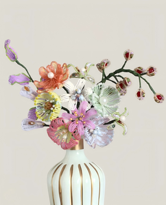 แจกันลูกปัดลายดอกลิลลี่สุดน่าหลงใหล-คาถาแห่งราตรี,สีชมพู/สีฟ้า/สีส้ม,ระเบียง - Product Image 3