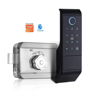 Serrure intelligente pour l'extérieur Serrure étanche en alliage d'aluminium Contrôle d'accès Porte sans fil Télé<span class=keywords><strong>commande</strong></span> TTlock Tuya NFC Empreinte digitale - Product Image 1