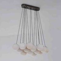 Suspension artistique sur mesure en cuivre massif avec abat-jour en albâtre espagnol – Lustres et suspensions