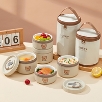 Boîte à bento japonaise isolée à une couche en acier inoxydable 304 316, hermétique et compatible micro-ondes, pour étudiants et employés de bureau