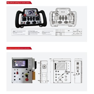 24V không dây điều khiển từ xa độ cao cao tàu rửa xe cảm biến thủy lực đảm bảo một năm bộ phận máy móc xây dựng - Product Image 3
