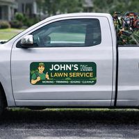 Autocollant de voiture personnalisé en PVC, autocollant personnalisé pour la porte du véhicule, camion, SUV, pick-up, fourgonnette, fenêtre, imperméable, durable, autocollant de véhicule pour l'extérieur