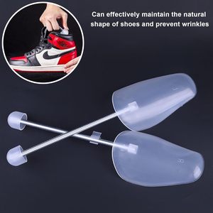 Estiradores de Zapatos de Plástico Blancos para Hombre, Ajustables con Resorte en Espiral, Moldeadores de Zapatos para Hombre - Product Image 5