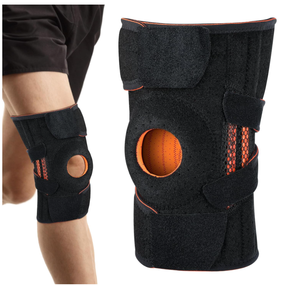Soutien du genou Compression réglable Genou ouvert <span class=keywords><strong>Patella</strong></span> <span class=keywords><strong>Tendon</strong></span> Support Genouillère Arthrite Douleur, Récupération des blessures, Entraînement, - Product Image 3