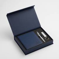 Set de Regalo Corporativo: Cuaderno, Bolígrafo y Termo con Logotipo Personalizado Grabado para Empleados, Clientes y Socios Comerciales