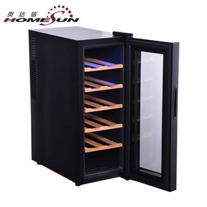 Étagères en bois thermoélectriques BCW-35 <span class=keywords><strong>12</strong></span> <span class=keywords><strong>bouteilles</strong></span> <span class=keywords><strong>Mini</strong></span> <span class=keywords><strong>cave</strong></span> <span class=keywords><strong>à</strong></span> <span class=keywords><strong>vin</strong></span> électronique - Product Image 2