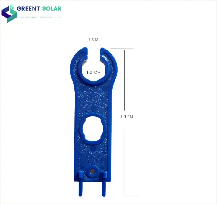 Kunci pas konektor tenaga surya, kunci pas plastik solar, Tang kunci pas, alat pengencang konektor Panel surya