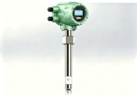 Sensor de Flujo Electromagnético de Inserción de Alta Precisión PN25, Acero Inoxidable 316 con Recubrimiento PEEK, Sonda de Flujo de Líquido de 0-130 °C