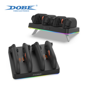 DOBE Stazione di Ricarica <span class=keywords><strong>con</strong></span> Illuminazione RGB Magnetica 4 in 1 per Nintendo Switch 2 e <span class=keywords><strong>Joy</strong></span>-<span class=keywords><strong>Con</strong></span>, Accessori per Videogiochi - Product Image 2