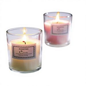 Portacandele in Vetro Bianco Trasparente Fai-da-Te per Aromaterapia, Grande Diametro, Vuoto, per Uso Domestico - Product Image 2