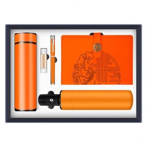 Ensemble de cadeaux d'entreprise promotionnels de luxe personnalisés avec logo pour les cadres masculins - Product Image 4
