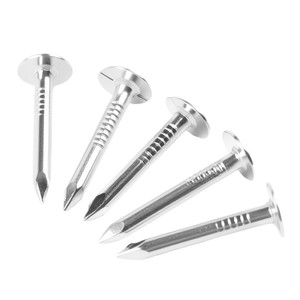 工場直送 大頭亜鉛メッキコンクリート釘 スムースシャンク 工業用アスファルトシングル・リノリウム固定用 - Product Image 5