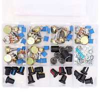 Kit Potensiometer ODM PENPOS WH148 B1K 2K 5K 10K 20K 50K 100K 500K 1M 15Mm Potensiometer Putar Taper Linear Set Resistor