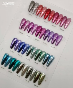 ผงโครเมี่ยมกระจกวิเศษสำหรับตกแต่งเล็บ แบรนด์ส่วนตัว สีทองและสีเงินสุดหรู - Product Image 1