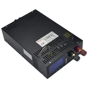 3000W DC switching power supply 24V 125A Adjustable AC to DC Power supply 12V 36V 48V 60V 80V 100V 120V 150V