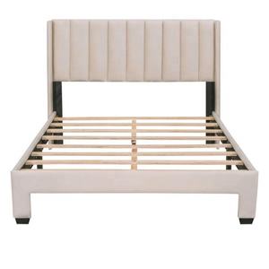 Mobili camera da <span class=keywords><strong>letto</strong></span> di lusso doppia regina king size durevole struttura stabile argento peluche velluto tappezzeria <span class=keywords><strong>letto</strong></span> con <span class=keywords><strong>disegni</strong></span> - Product Image 4