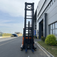 Chariot élévateur électrique à bras télescopique avec déplaceur latéral, batterie lithium 48V, hauteur de levage 13,5m, capacité 2 tonnes, 2,5 tonnes, prix usine