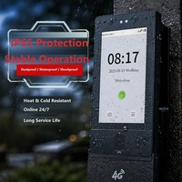 Mesin Absensi Wajah dan Sidik Jari Biometrik WiFi 4G dengan Perangkat Lunak Gaji Cloud