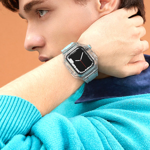 Funda Protectora Transparente de PC Compatible con Relojes de 49/46/41/40/44/45/42 mm para IWatch S11 - Product Image 4