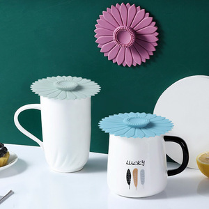 Silicone <b>Cup</b> Lid Glass Drink Cover Lid Anti-dust Coffee Mug Cover Reusable <b>Cup</b> Covers Suction Sale - Product Image 6