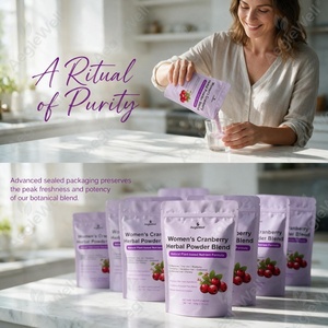 AegleWell Mélange de poudre d'herbes de canneberge pour femmes, complément alimentaire naturel à base de plantes avec D-Mannose, <span class=keywords><strong>Uva</strong></span> <span class=keywords><strong>Ursi</strong></span>, <span class=keywords><strong>complexe</strong></span> botanique en poudre - Product Image 6