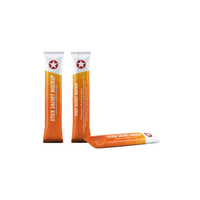Emballage de sachets vides personnalisés en bâton poudre miel Matcha Sachet à fermeture arrière pour emballage de poudre de miel vitamines protéines