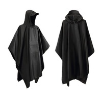 Veste bomber longue et fine imperméable pour adulte, portable, tendance, à capuche, multifonctionnelle, pour la randonnée, les voyages, la pêche, l'escalade