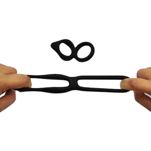 Produttore e grossista anello del cazzo in Silicone pene anello clitorideo stimolatore coppie potenziatore con massaggio per l'uomo - Product Image 4