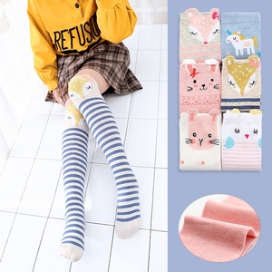Quentin Logo personnalisé <span class=keywords><strong>Chaussettes</strong></span> hautes pour filles avec motif animal <span class=keywords><strong>renard</strong></span> et chat Vente en gros de <span class=keywords><strong>chaussettes</strong></span> personnalisées au genou pour chevaux - Product Image 3