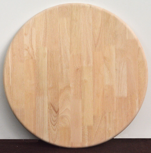 Solid Rubberwood <b>Round</b> <b>Table</b> <b>Tops</b> Finished for Kitchen Bedroom Warehouse Application - Product Image 2