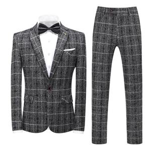Trajes de <span class=keywords><strong>Hombre</strong></span> Modernos de 3 Piezas, Estilo Nuevo, Trajes de <span class=keywords><strong>Hombre</strong></span> de Un Solo Pecho, Trajes de <span class=keywords><strong>Boda</strong></span> para <span class=keywords><strong>Hombre</strong></span> - Product Image 6