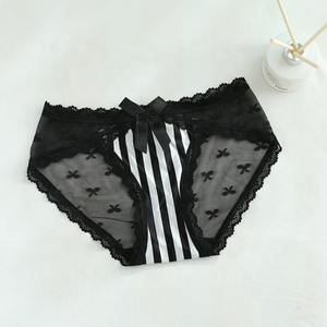 Mutandine di pizzo trasparente da donna Qingya taglia M biancheria intima <span class=keywords><strong>per</strong></span> adolescenti <span class=keywords><strong>perizoma</strong></span> di tutti i giorni stili Sexy <span class=keywords><strong>per</strong></span> adulti donne ragazza slip - Product Image 2