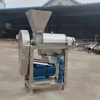 Extracteur de jus industriel commercial en acier inoxydable pour légumes, oranges, oignons, agrumes, gingembre, citrons, pommes