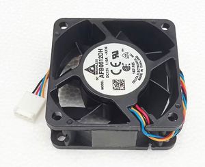 Ventilador Delta 6025 de 6 cm, nuevo, con doble rodamiento de bolas, regulación de velocidad de 4 hilos, AFB0612DH, 12 V, 1.10 A, alta velocidad. Ventilador Delta 6025 de 6 cm completamente nuevo - Product Image 3